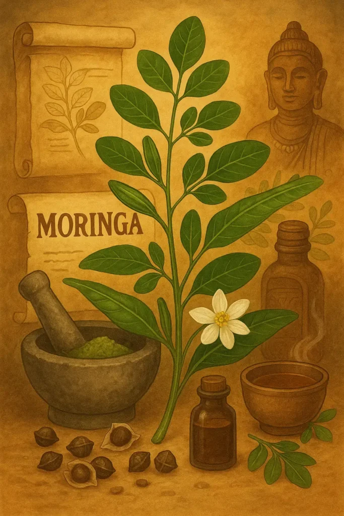 🌿 Moringa oleifera: A planta milagrosa que nutre, cura e purifica 🌱💪💧