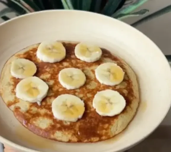 🥞🍌 Panqueca de Banana Fit