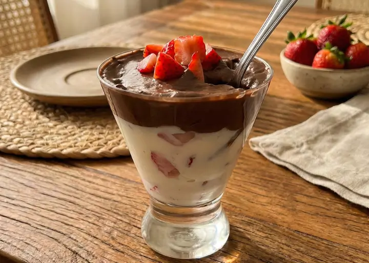 Surpresa de Morango Fit de Natal