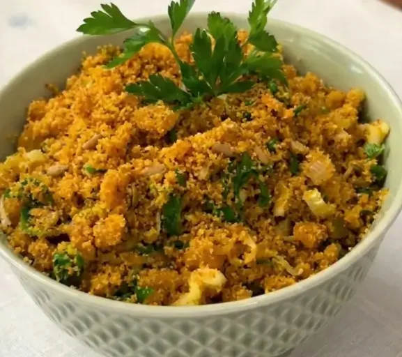 ✨🥬 Farofa Low Carb de Alho-Poró