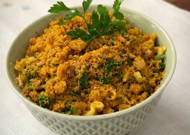 ✨🥬 Farofa Low Carb de Alho-Poró