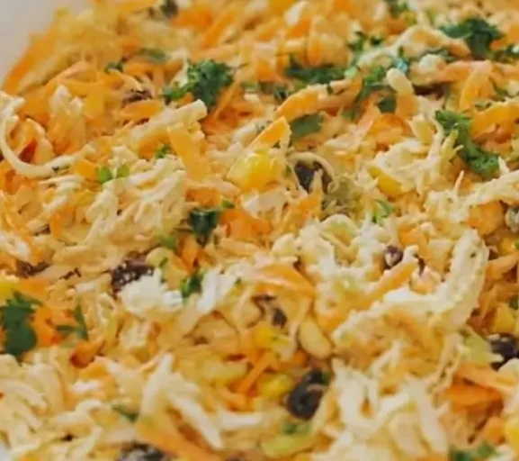 🥗 Salpicão saudável cremoso (perfeito pro Natal)