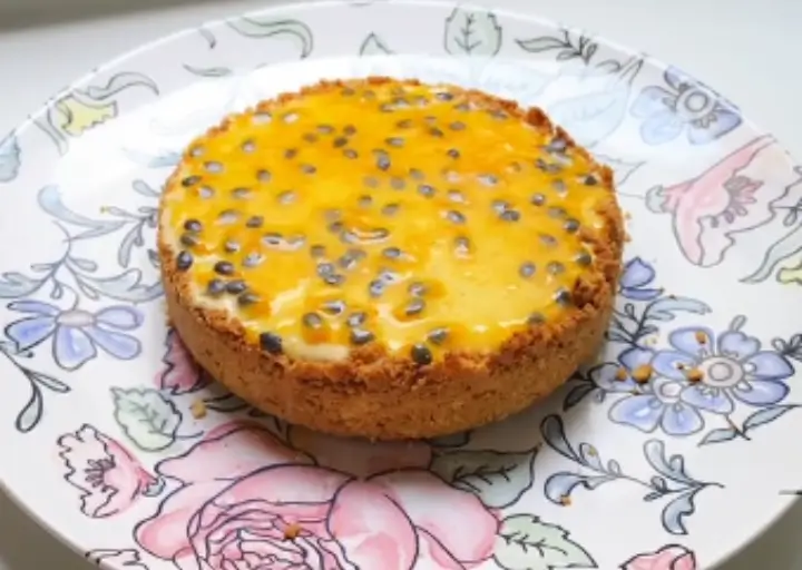 Torta musse de maracujá