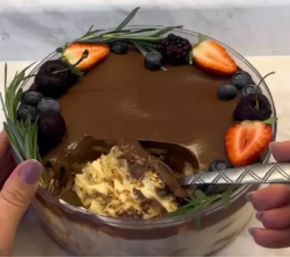 Torta de Bolacha Sem Açúcar