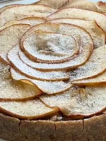 TORTA DE MAÇÃ DE NATAL