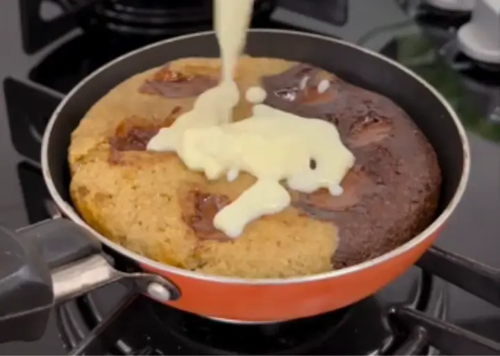 🍪⚡ Cookie Mesclado FIT de Frigideira (Alto em Energia)