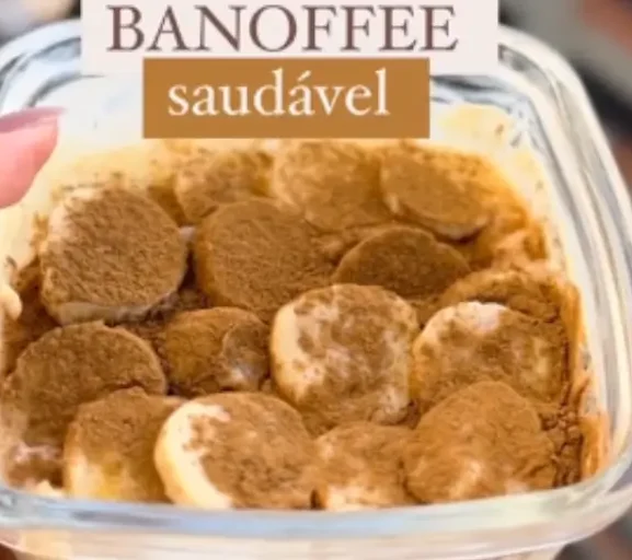 🍌🥧 Banoffee Saudável FIT