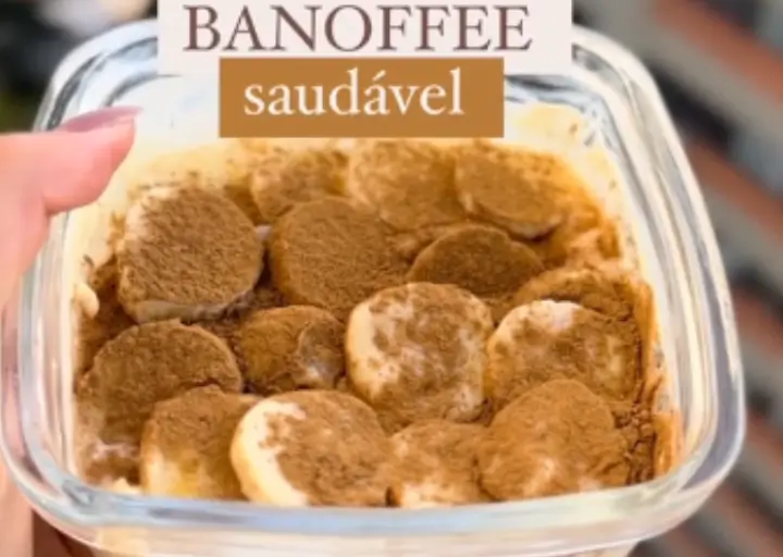 🍌🥧 Banoffee Saudável FIT