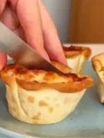 🥟🍗 Empada de Frango com Massa de Pastel FIT