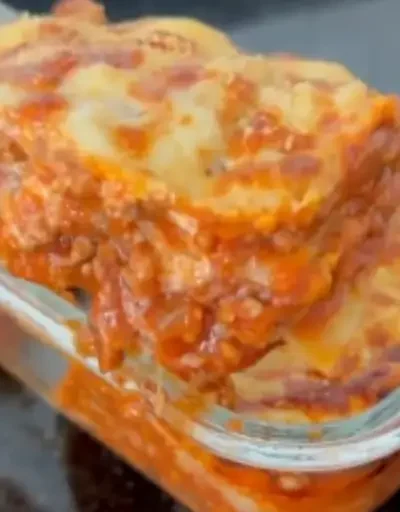 Lasanha FIT de Carne Moída