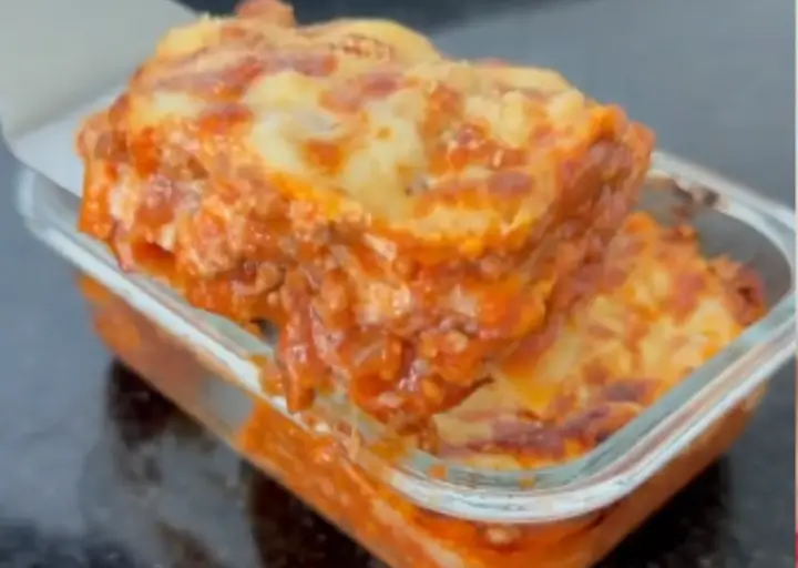 Lasanha FIT de Carne Moída