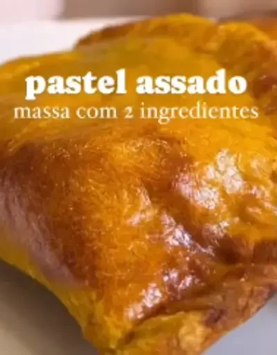 🥟🎃 Pastel de Abóbora FIT (Massa com 2 Ingredientes)