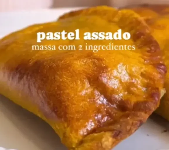 🥟🎃 Pastel de Abóbora FIT (Massa com 2 Ingredientes)