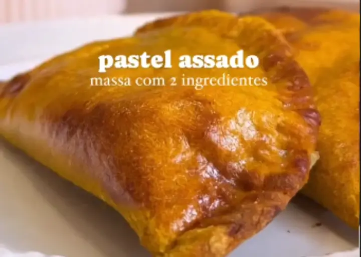 🥟🎃 Pastel de Abóbora FIT (Massa com 2 Ingredientes)