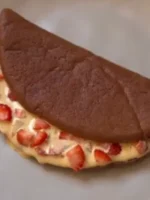 🍓🍫 Panqueca Bombom de Morango Fit