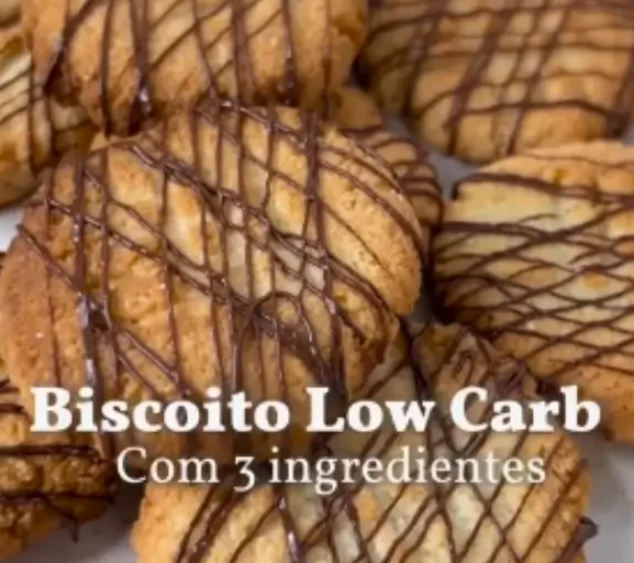Biscoito Low Carb Crocante