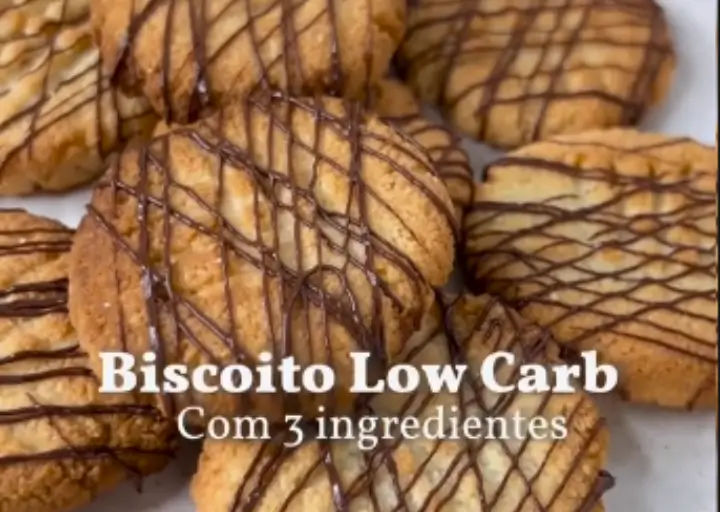Biscoito Low Carb Crocante