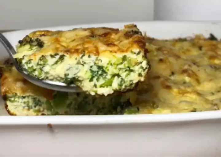 🥦✨ Suflê de Brócolis Fit (Leve, Proteico e Fácil)