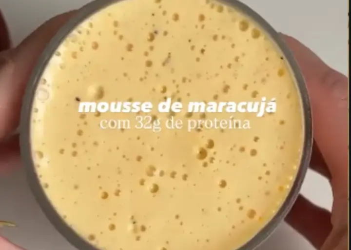 Lanche de Maracujá Proteico Refrescante