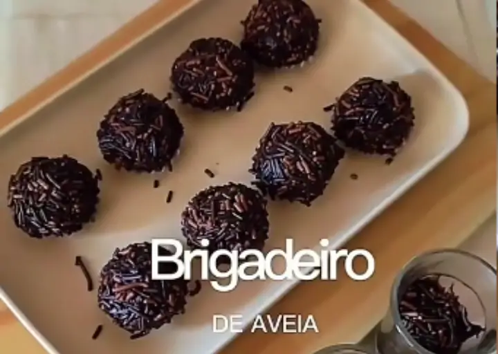 🍫🌱 BRIGADEIRO DE AVEIA VEGANO & ZERO AÇÚCAR