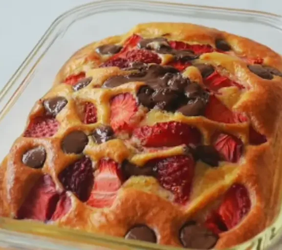 🥞✨ Panqueca na Travessa Proteica de Baunilha