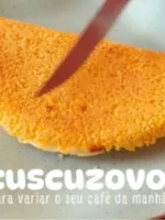 🌽🍳 Cuscuz com Ovo Fit e Cremoso