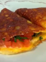 🧀🥞 Panqueca Crocante de Queijo Fit