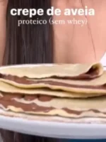 Crepe Proteico de Aveia