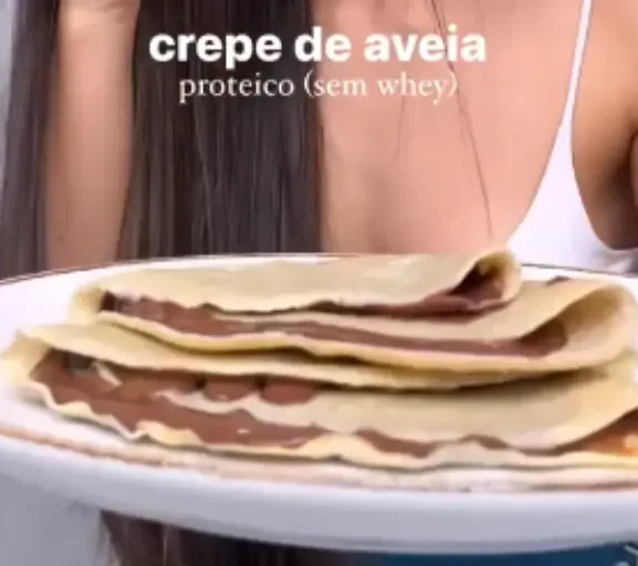 Crepe Proteico de Aveia