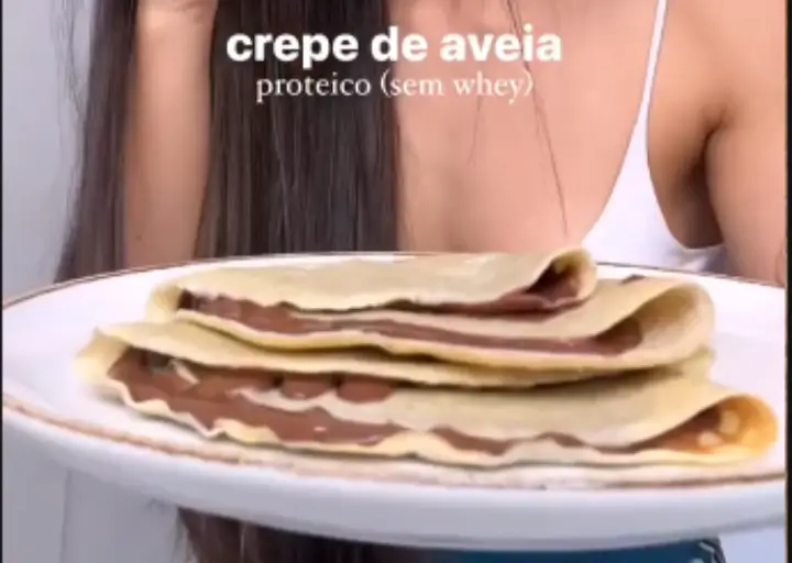 Crepe Proteico de Aveia
