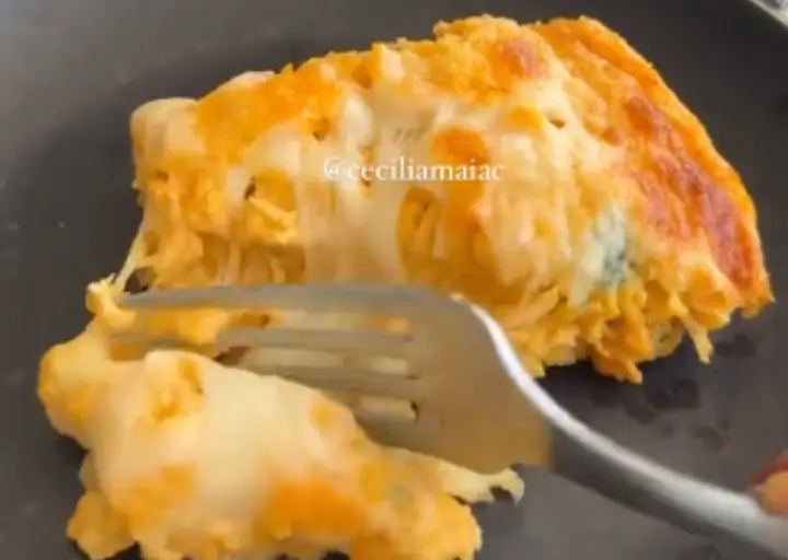 🫓🍗 Torta de Tapioca com Frango (Simples, Cremosa e Proteica)