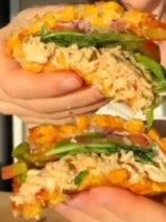 🌽🍗 Lanche ou Jantar Fit de Milho com Frango