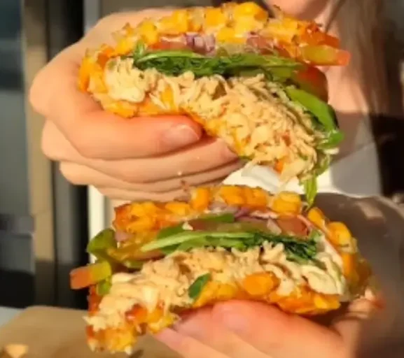 🌽🍗 Lanche ou Jantar Fit de Milho com Frango