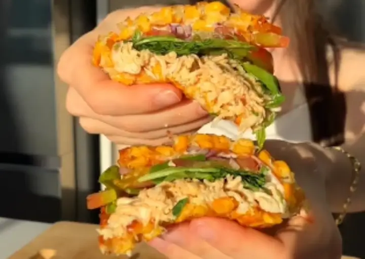 🌽🍗 Lanche ou Jantar Fit de Milho com Frango