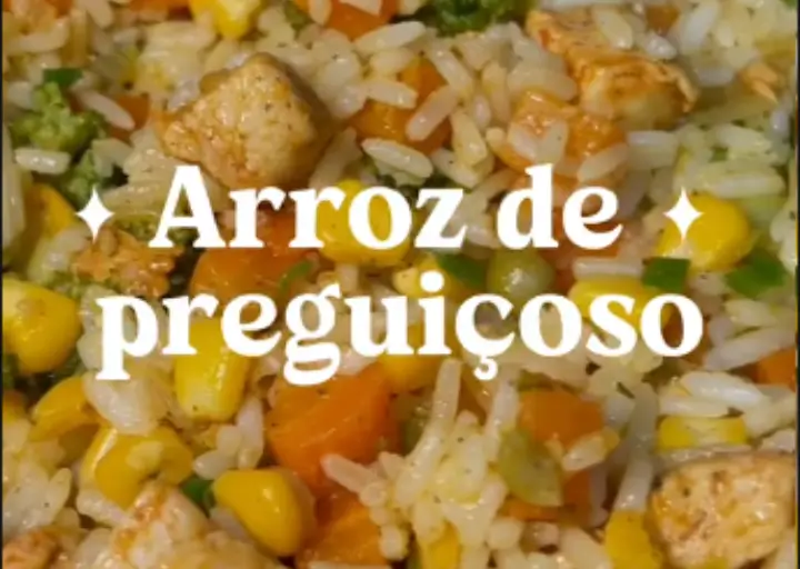 🍚🐔 ARROZ DE PREGUIÇOSO FIT (JANTA RÁPIDA)