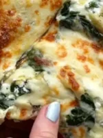 PIZZA PROTEICA DE ESPINAFRE E ALCACHOFRA