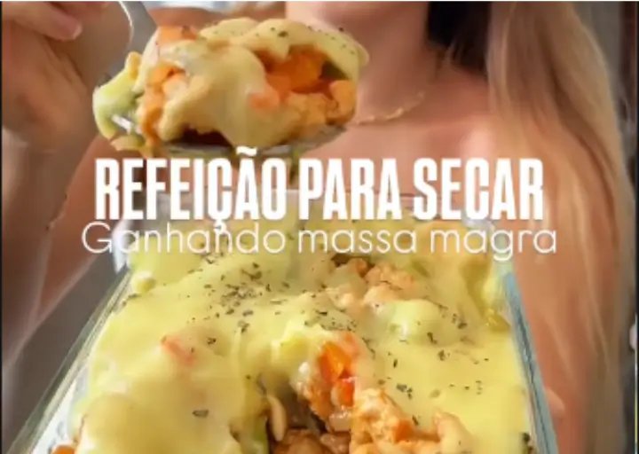 🏆🍽️ PRATO FIT PARA SECAR E DEFINIR (PORÇÃO INDIVIDUAL)