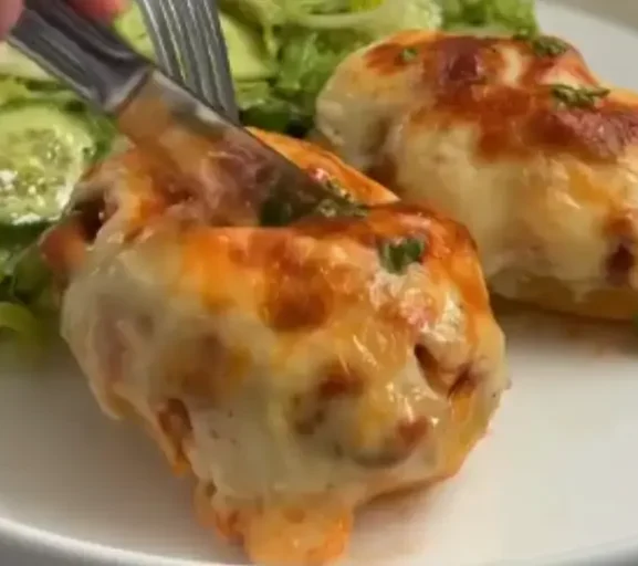 🥔🧀 BATATA RECHEADA FIT (JANTAR FORA DO ÓBVIO)