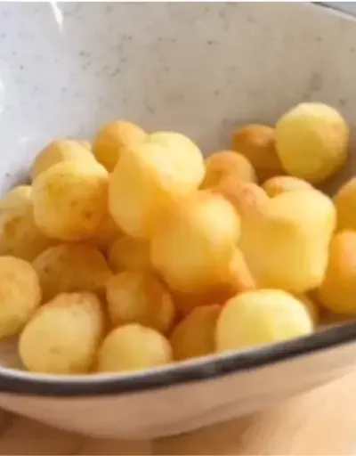 Salgadinho fit de batata