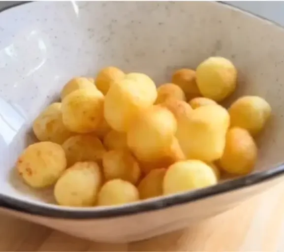 Salgadinho fit de batata