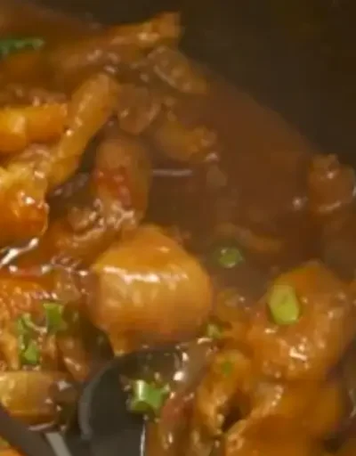 🍲 pé de galinha refogado caseiro rico em colágeno