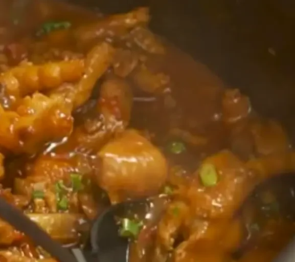 🍲 pé de galinha refogado caseiro rico em colágeno