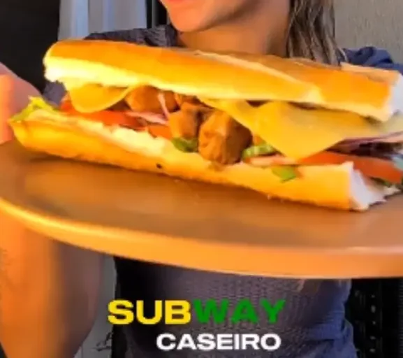 🥪 subway caseiro e saudável