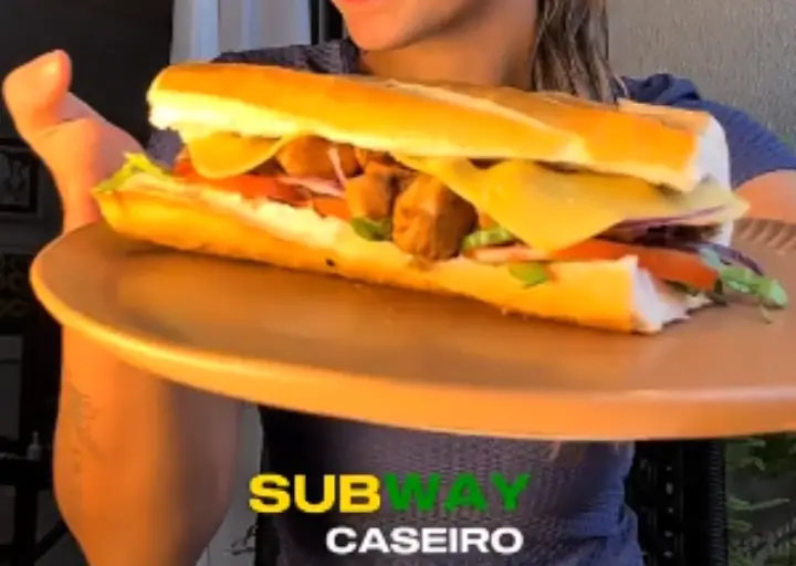 🥪 subway caseiro e saudável