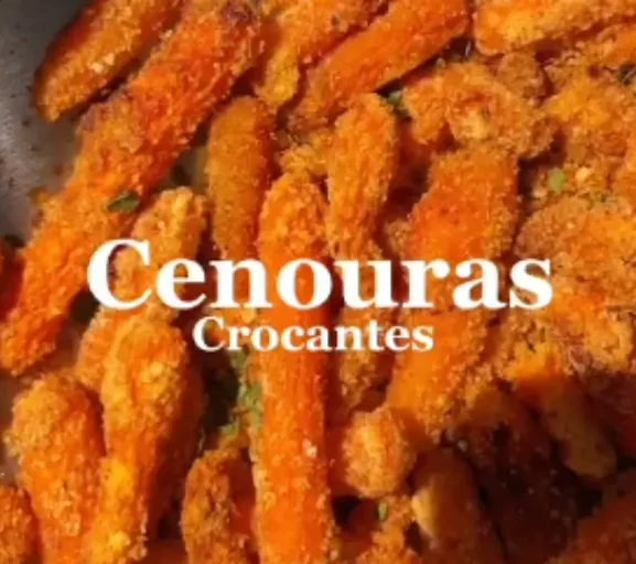 🥕 Cenouras crocantes no forno ou air fryer