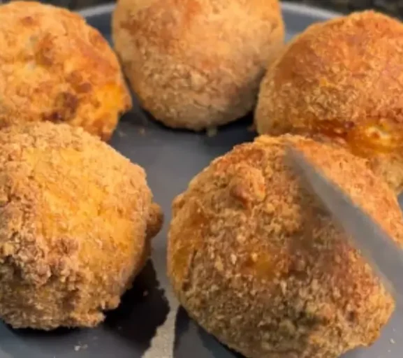 🧆 croquetes de frango saudáveis na air fryer