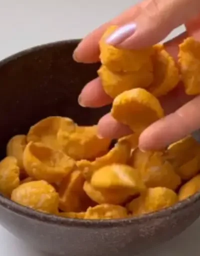 🧀 Cheetos saudável de 3 ingredientes (air fryer)