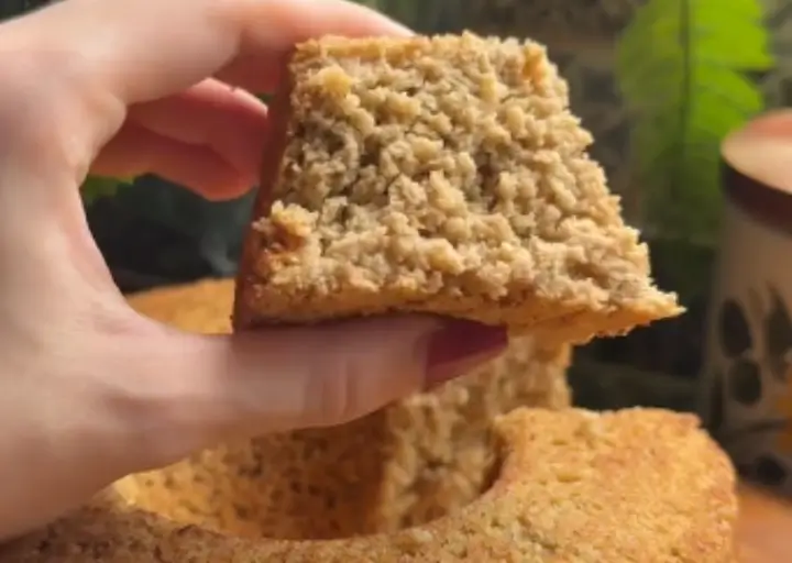 🍎 BOLO DE MAÇÃ SEM FARINHA, SEM LEITE E SEM AÇÚCAR
