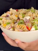 🥗🍝 SALADA DE MACARRÃO FIT COM FRANGO