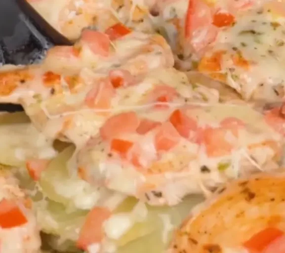 🍗🥔 frango com batatas ao forno fit